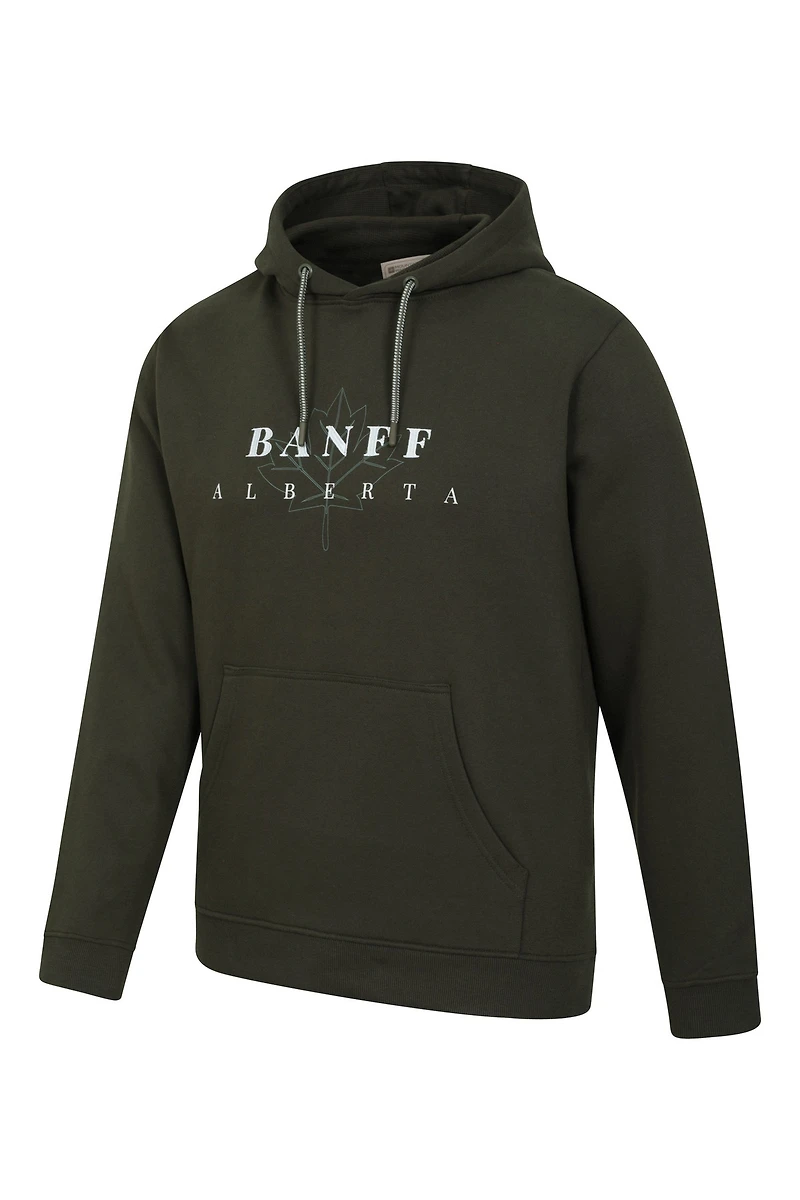 Banff Embroidered Mens Overhead Hoodie