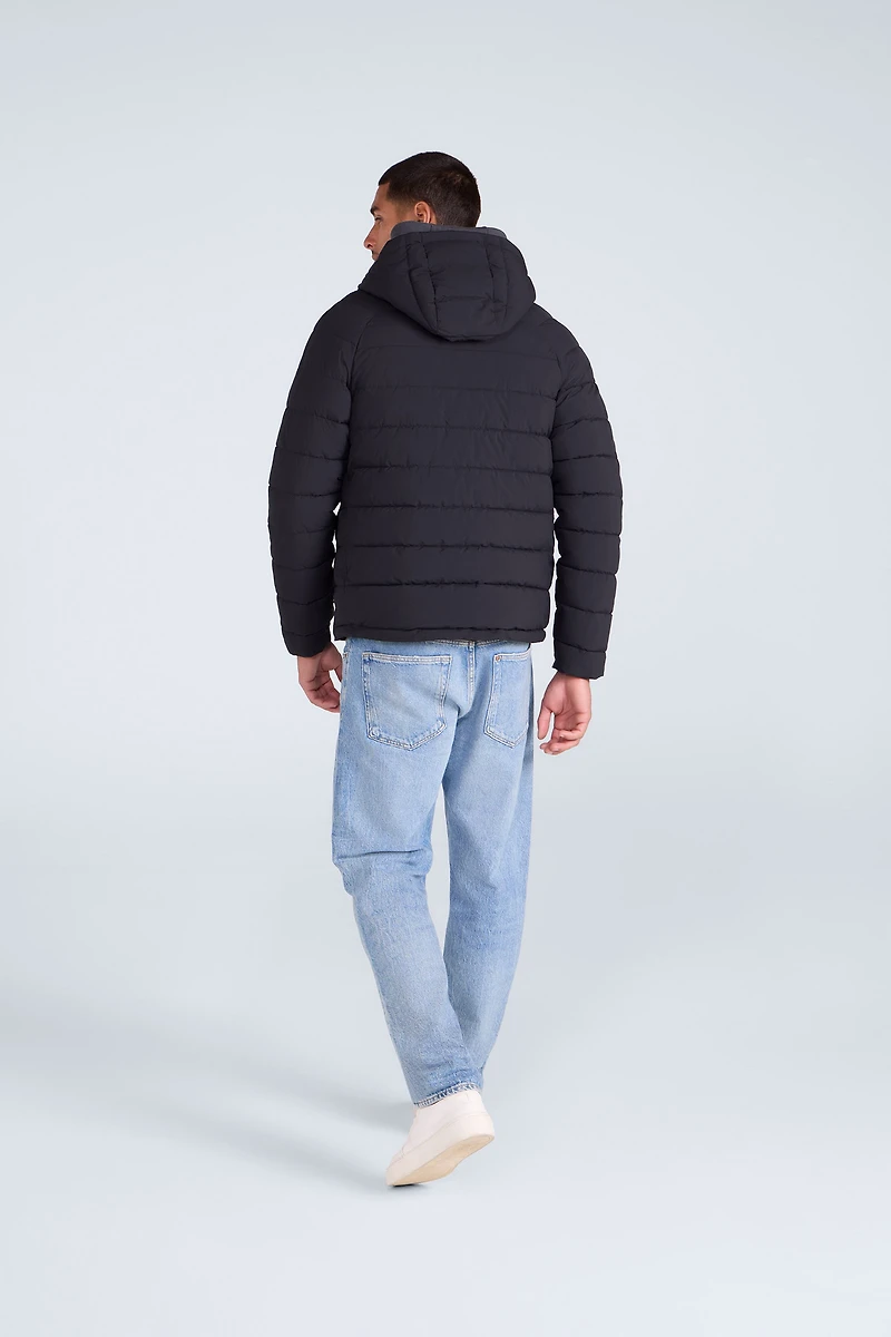 Light Cloud Cosi Hooded Mens Padded Jacket