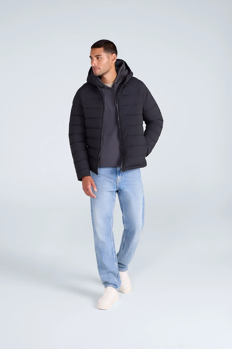 Light Cloud Cosi Hooded Mens Padded Jacket