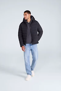 Light Cloud Cosi Hooded Mens Padded Jacket