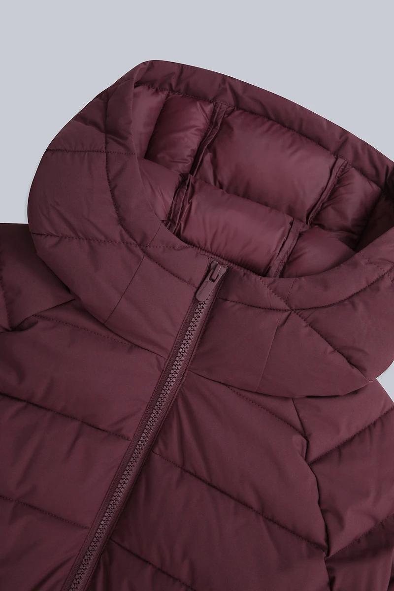 Light Cloud Cosi Hooded Womens Padded Jacket