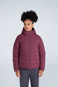 Light Cloud Cosi Hooded Womens Padded Jacket