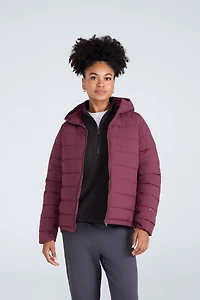 Light Cloud Cosi Hooded Womens Padded Jacket