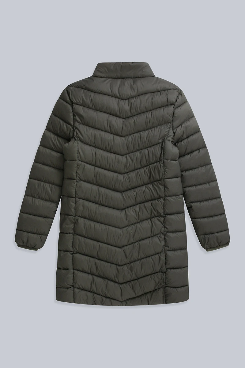 Frankie Womens Longline Padded Jacket