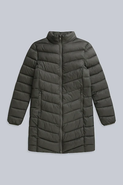 Frankie Womens Longline Padded Jacket