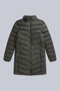 Frankie Womens Longline Padded Jacket