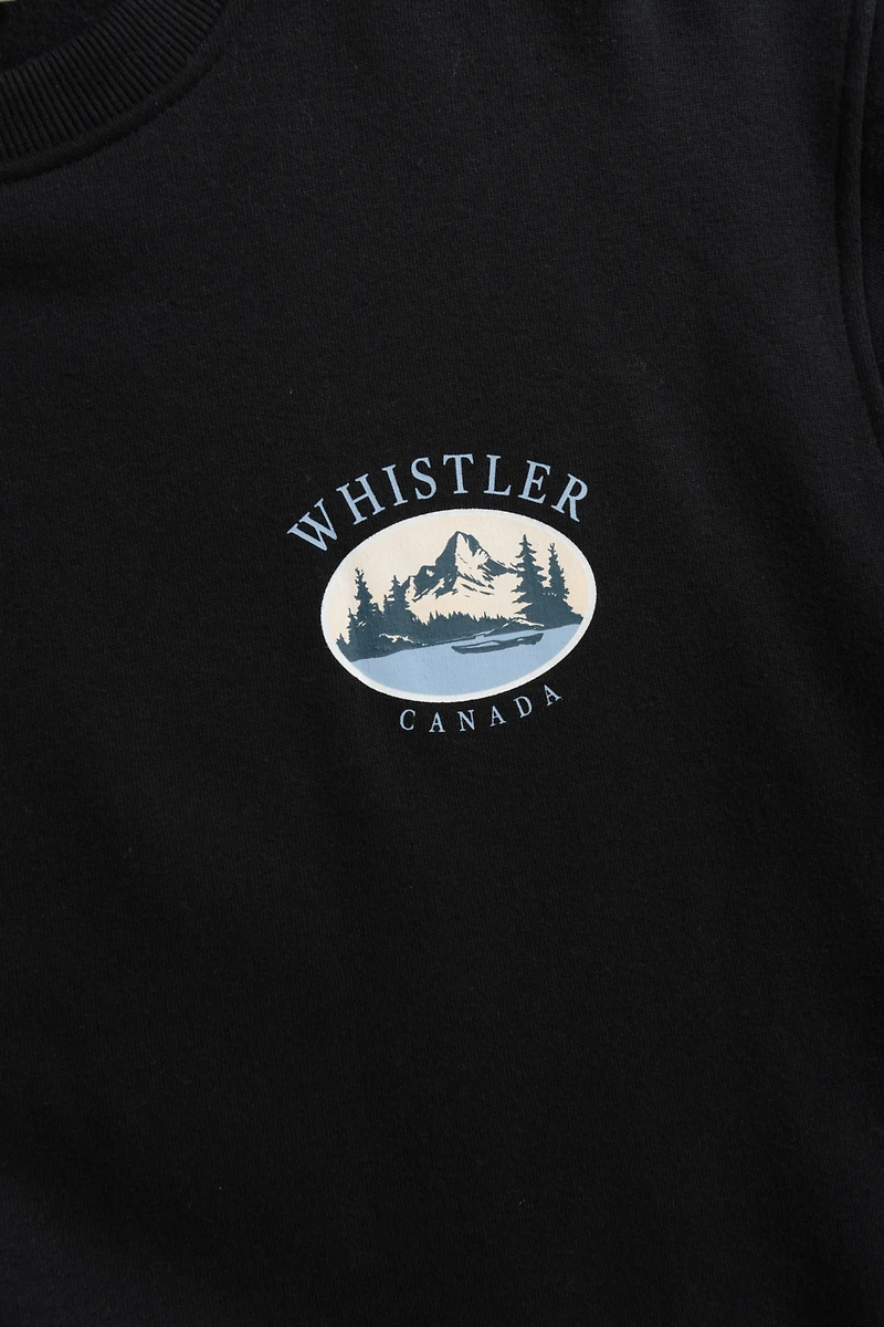 Regional Mens Whistler Graphic Sweatshirt