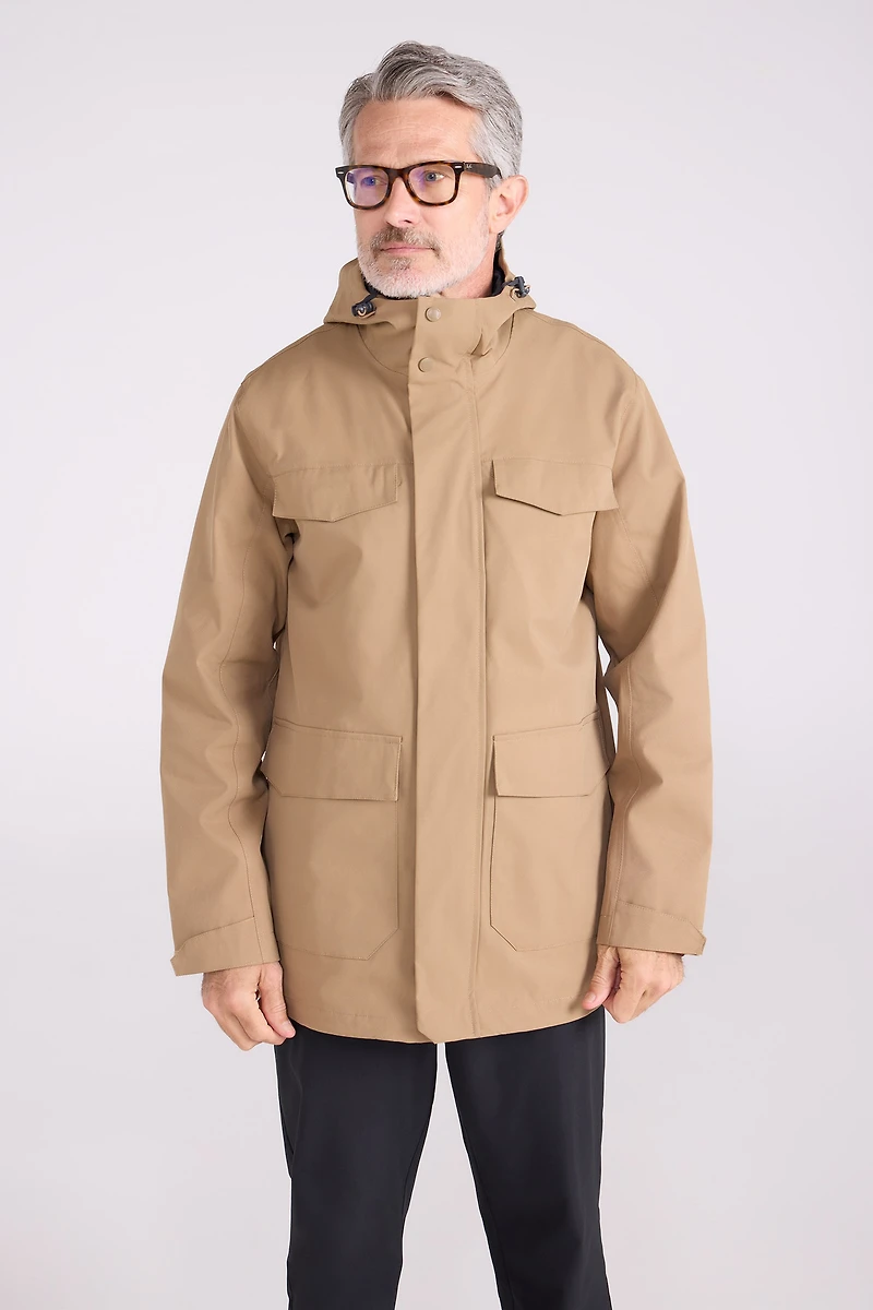 Rushes Mens Waterproof Jacket