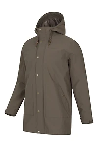 Foxtail Mens Waterproof Long Fleece Lined Jacket