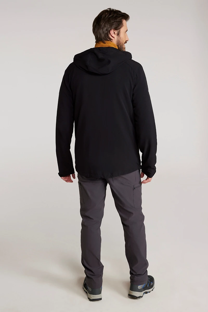 Retreat Mens Packable Softshell Jacket