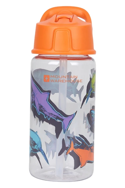 Kids Printed Push Lid Water Bottle - 500ml