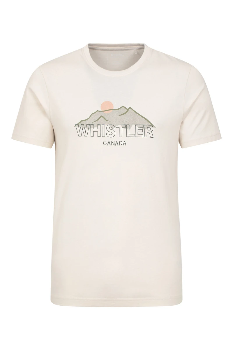 Whistler Mens Graphic Short Sleeve T-Shirt