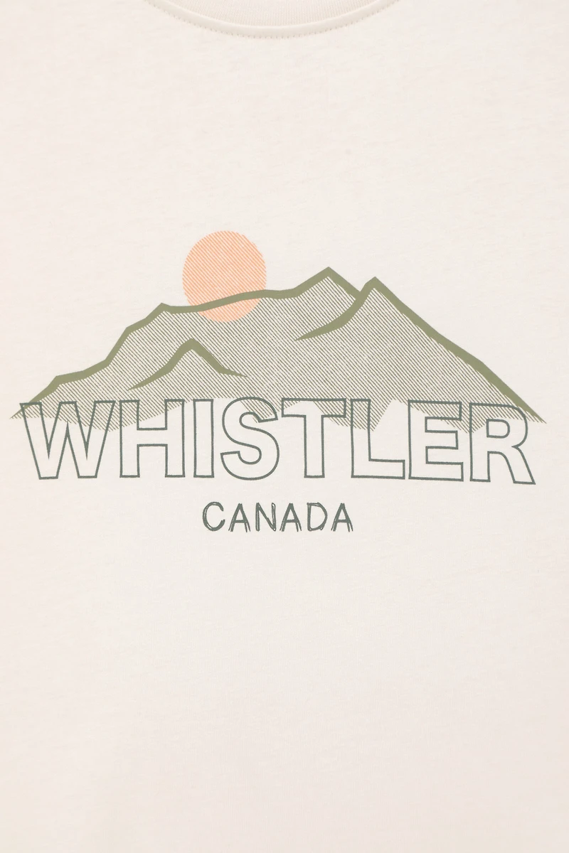 Whistler Mens Graphic Short Sleeve T-Shirt