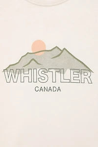 Whistler Mens Graphic Short Sleeve T-Shirt