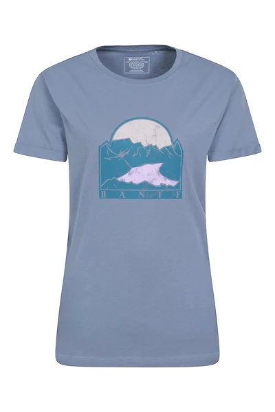 Banff Graphic Womens Relaxed Fit Short Sleeve Tee