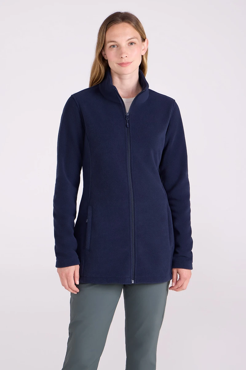 Hythe Womens Long Line Fleece