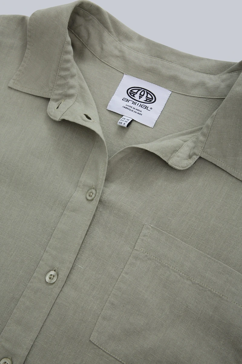 Nova Womens Linen Shirt