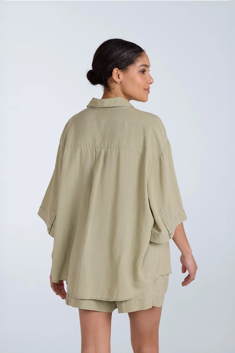 Nova Womens Linen Shirt