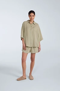 Nova Womens Linen Shirt