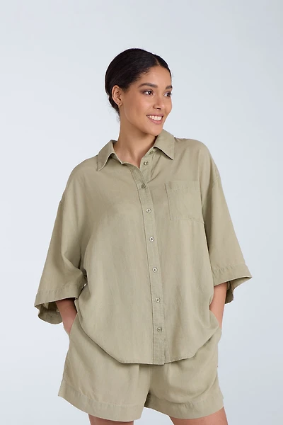 Nova Womens Linen Shirt