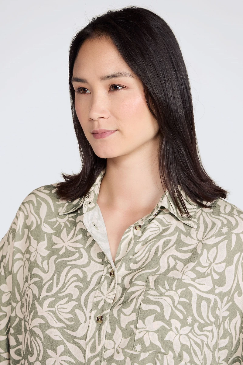 Nova Womens Linen Shirt