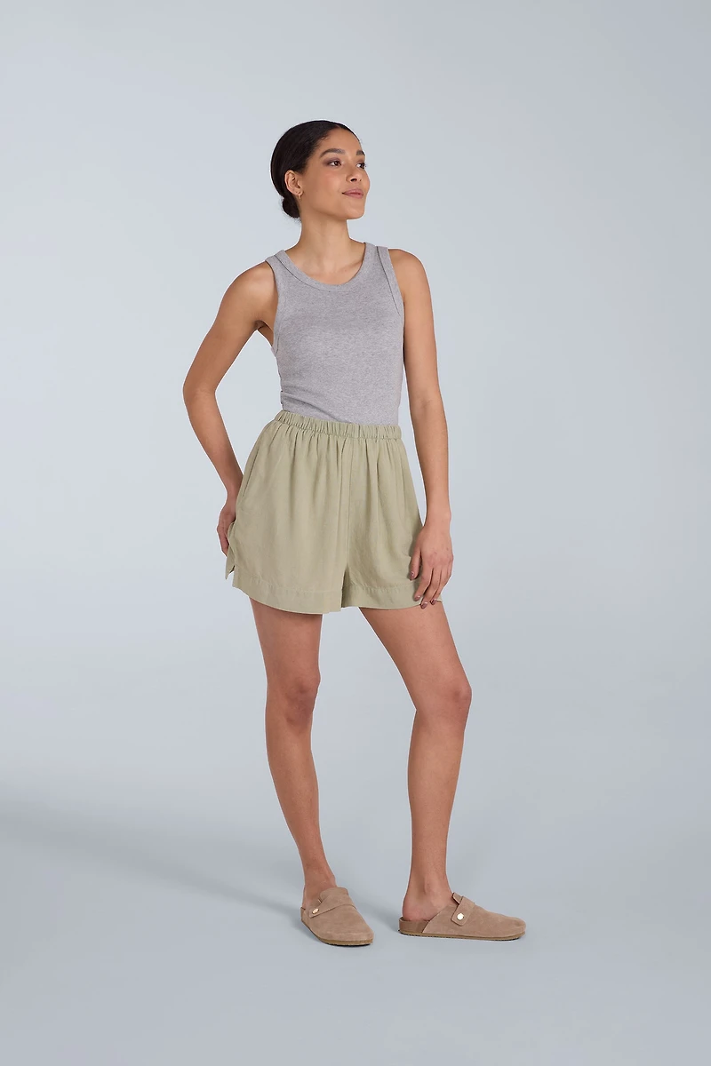 Nova Womens Linen Shorts