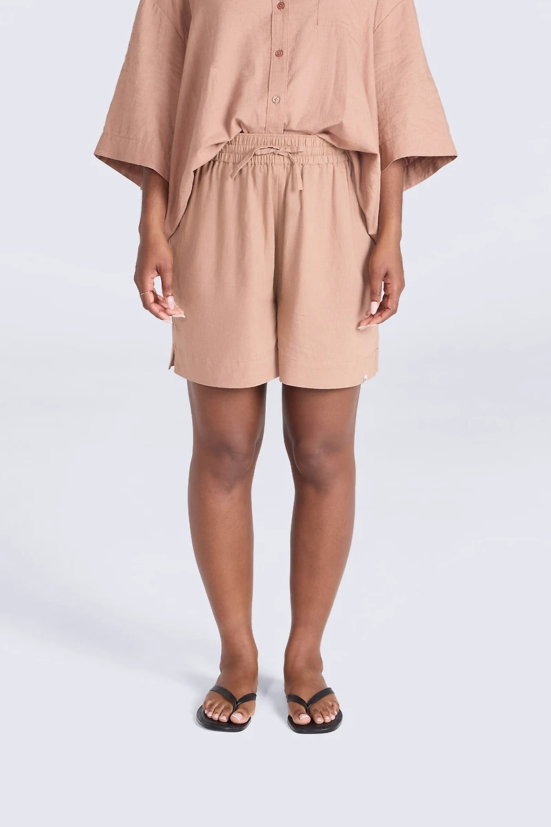Nova Womens Linen Shorts