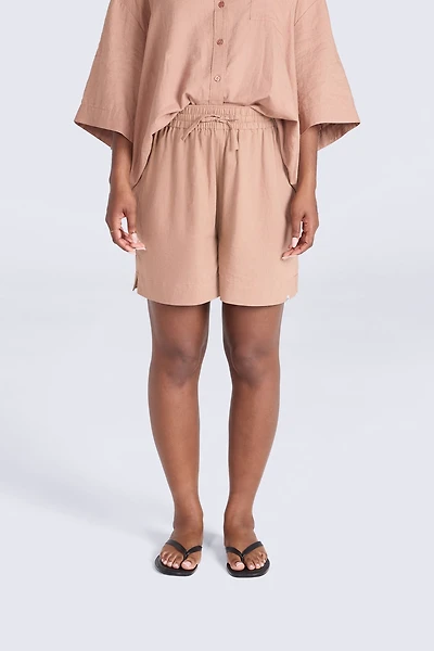 Nova Womens Linen Shorts