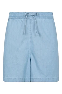 Astra Womens Chambray Shorts