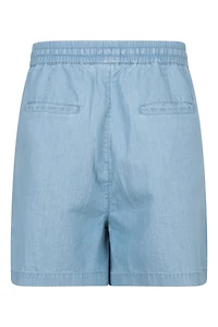 Astra Womens Chambray Shorts