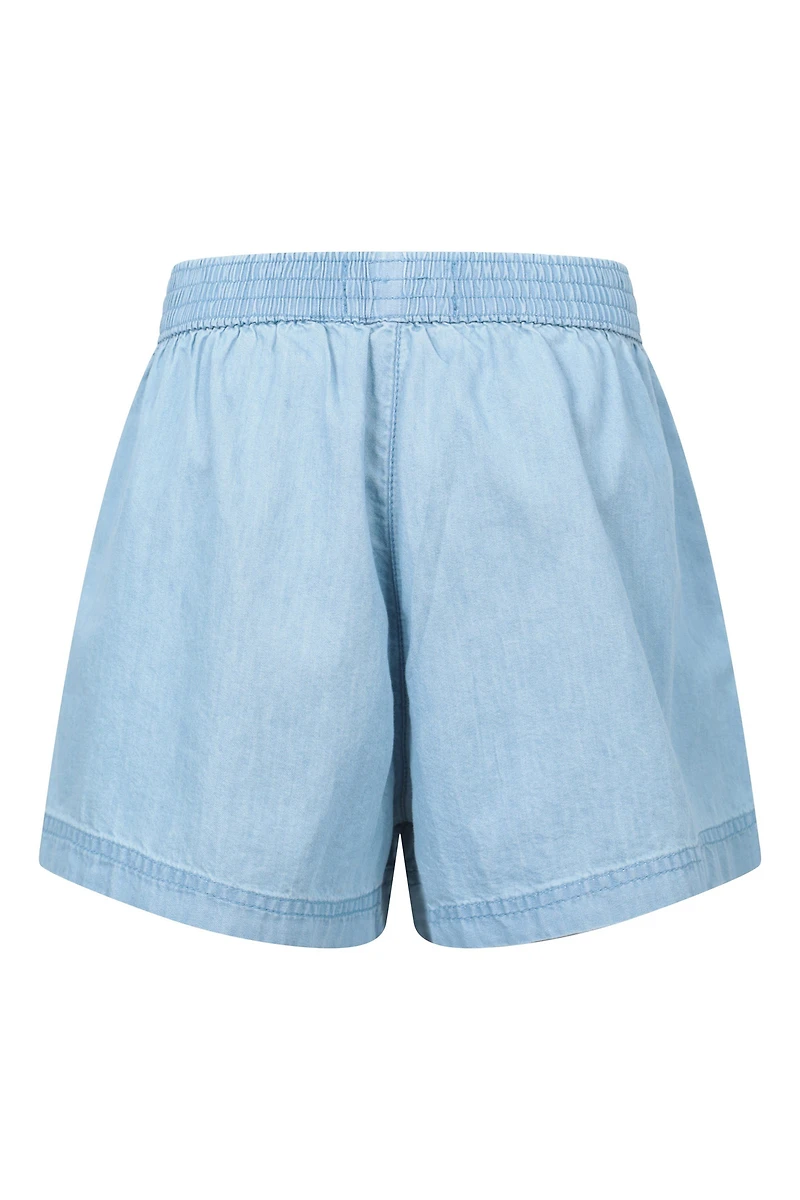 Heather Kids Chambray Shorts