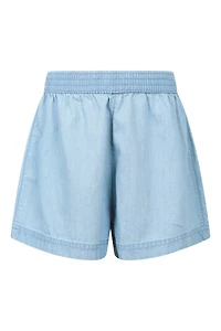 Heather Kids Chambray Shorts