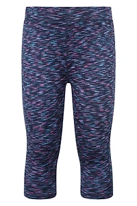 Kayleigh Space Dye Kids Cropped Leggings