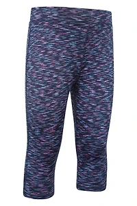 Kayleigh Space Dye Kids Cropped Leggings