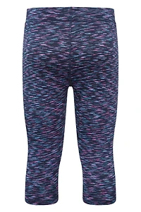 Kayleigh Space Dye Kids Cropped Leggings