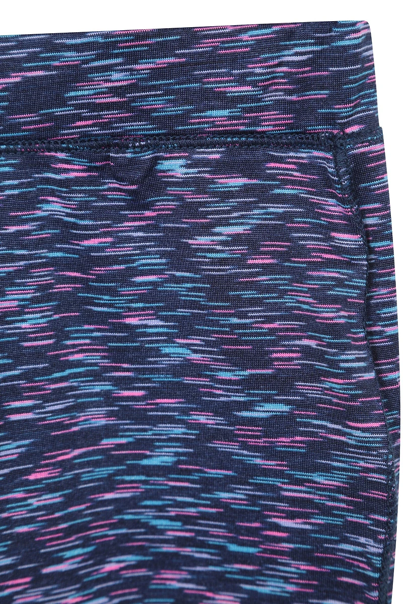 Kayleigh Space Dye Kids Cropped Leggings