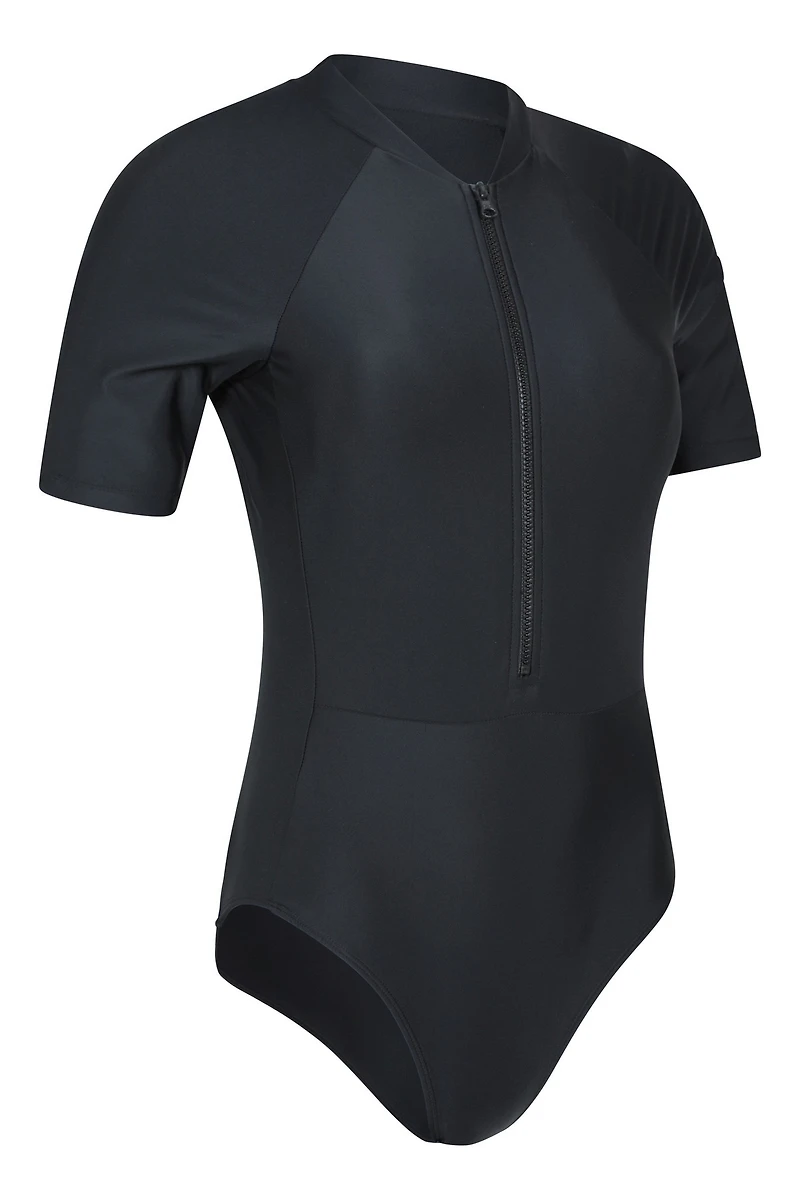 Surfer Short Sleeve Womens Swimsuit