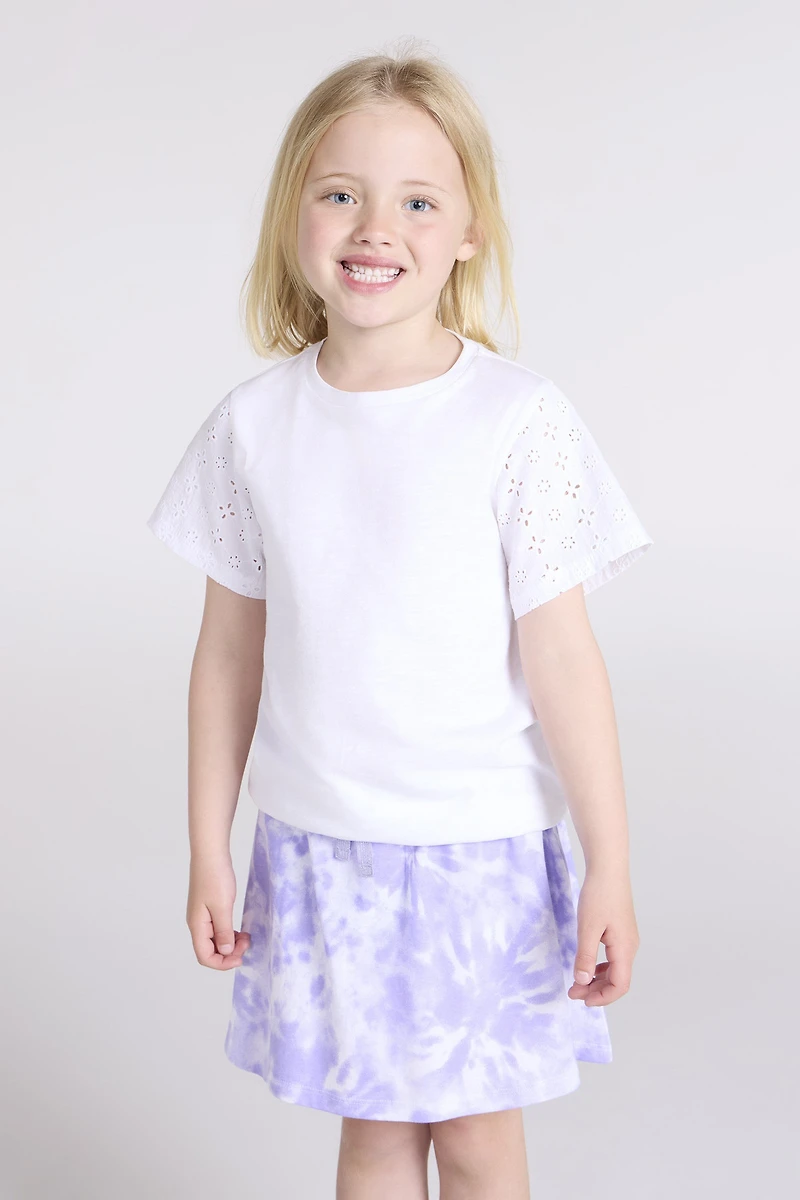 Izzy Kids Broderie Tee
