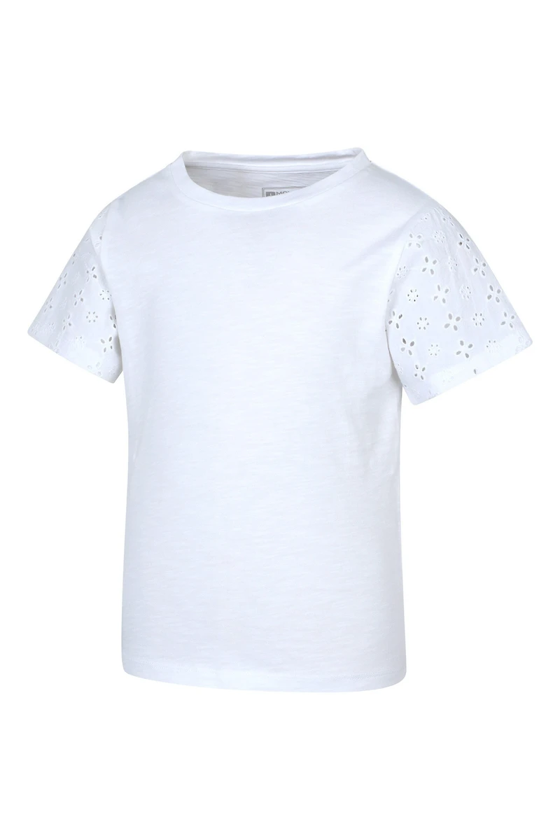 Izzy Kids Broderie Tee