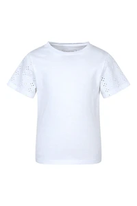 Izzy Kids Broderie Tee