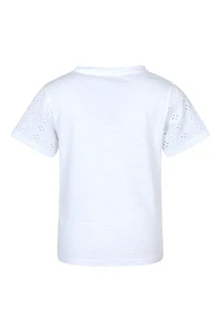 Izzy Kids Broderie Tee