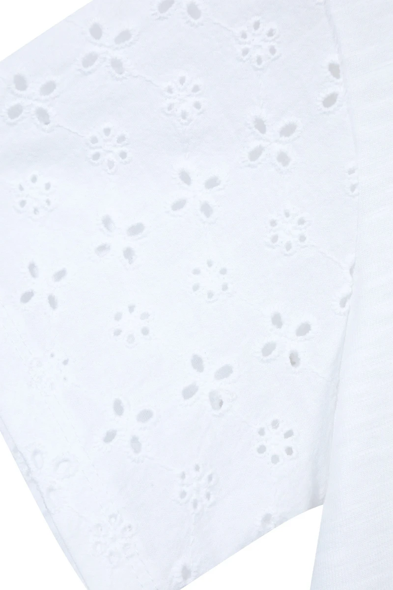 Izzy Kids Broderie Tee