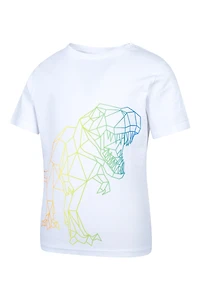 Ombre Geo Dino Kids Tee