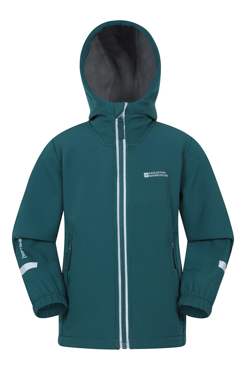 Huxley Kids Water Resistant Reflective Softshell