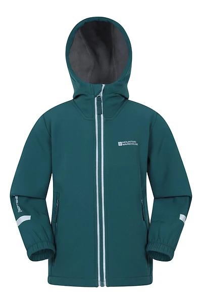 Huxley Kids Water Resistant Reflective Softshell