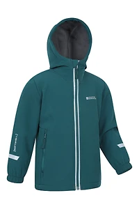 Huxley Kids Water Resistant Reflective Softshell