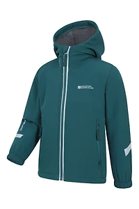 Huxley Kids Water Resistant Reflective Softshell