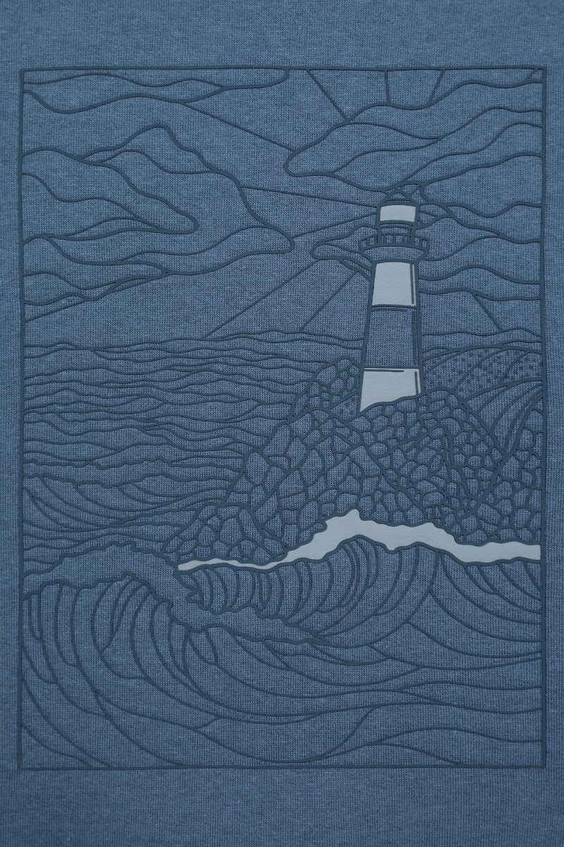 Printed Lighthouse Womens Hoodie