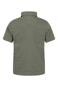 Slub Kids Polo Shirt