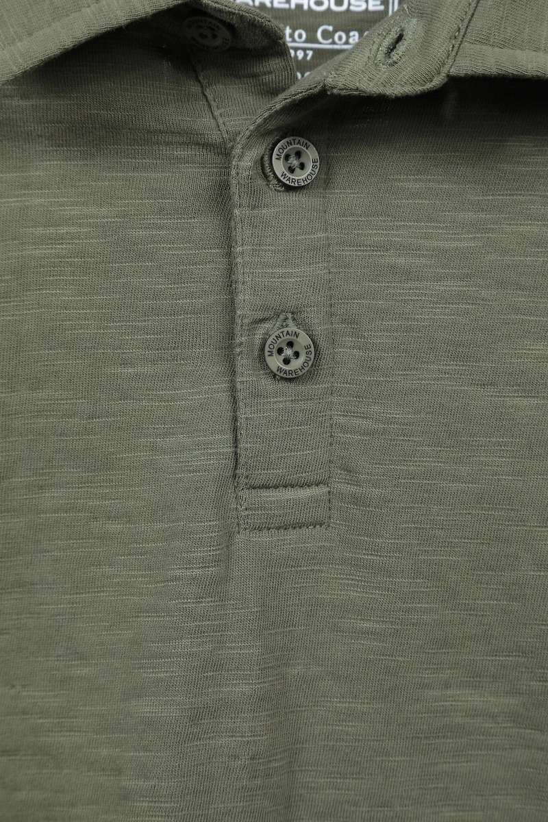 Slub Kids Polo Shirt